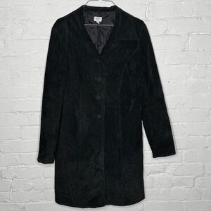 Vintage Think Tank Suede Coat M